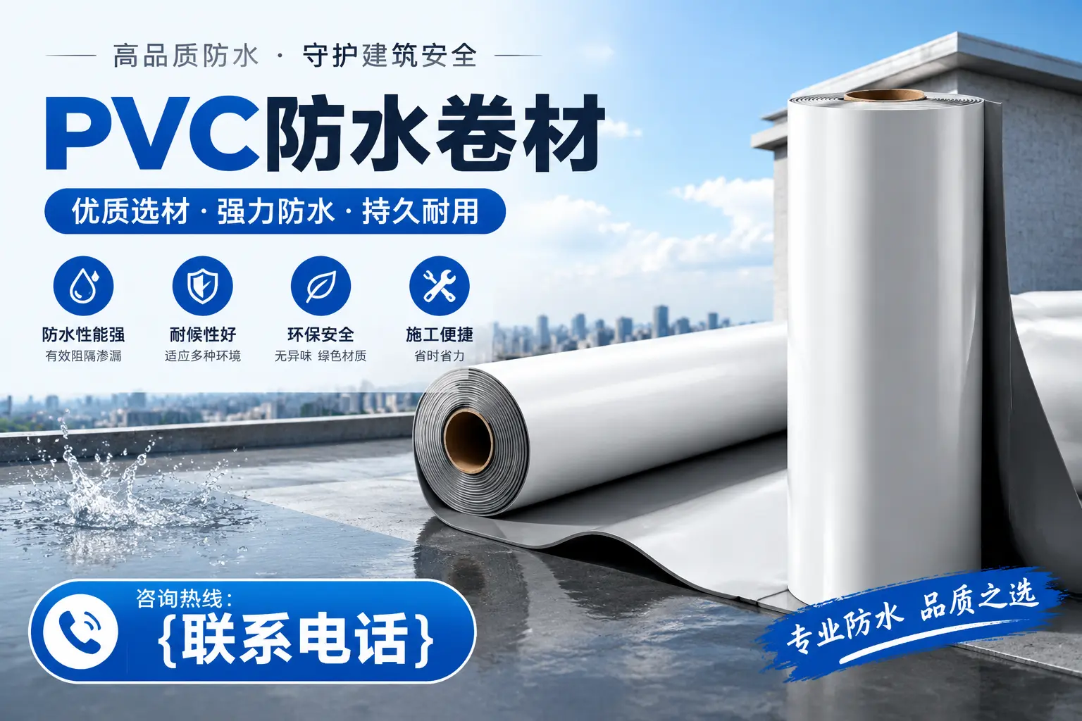 PVC防水卷材的选购技巧与注意事项，助您在平凉找到合适产品